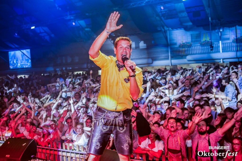 Peter Wackel auf dem Bungert Oktoberfest in Wittlich