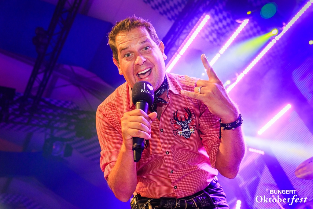 Peter Wackel auf dem Bungert Oktoberfest in Wittlich